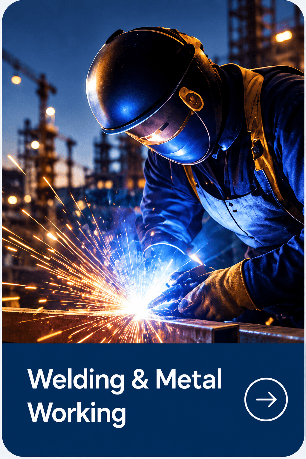 Welding and metal workshop