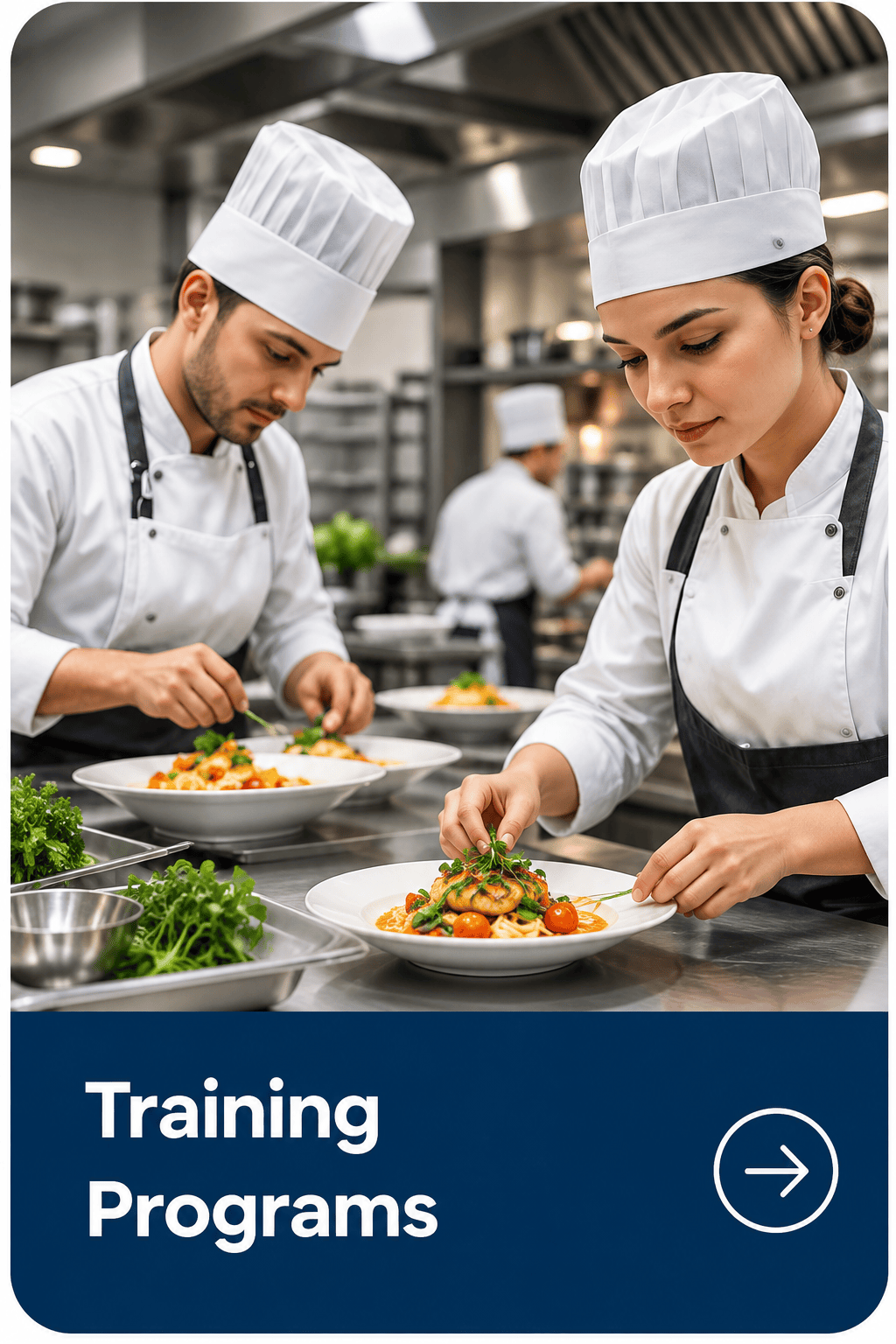 Professional culinary training