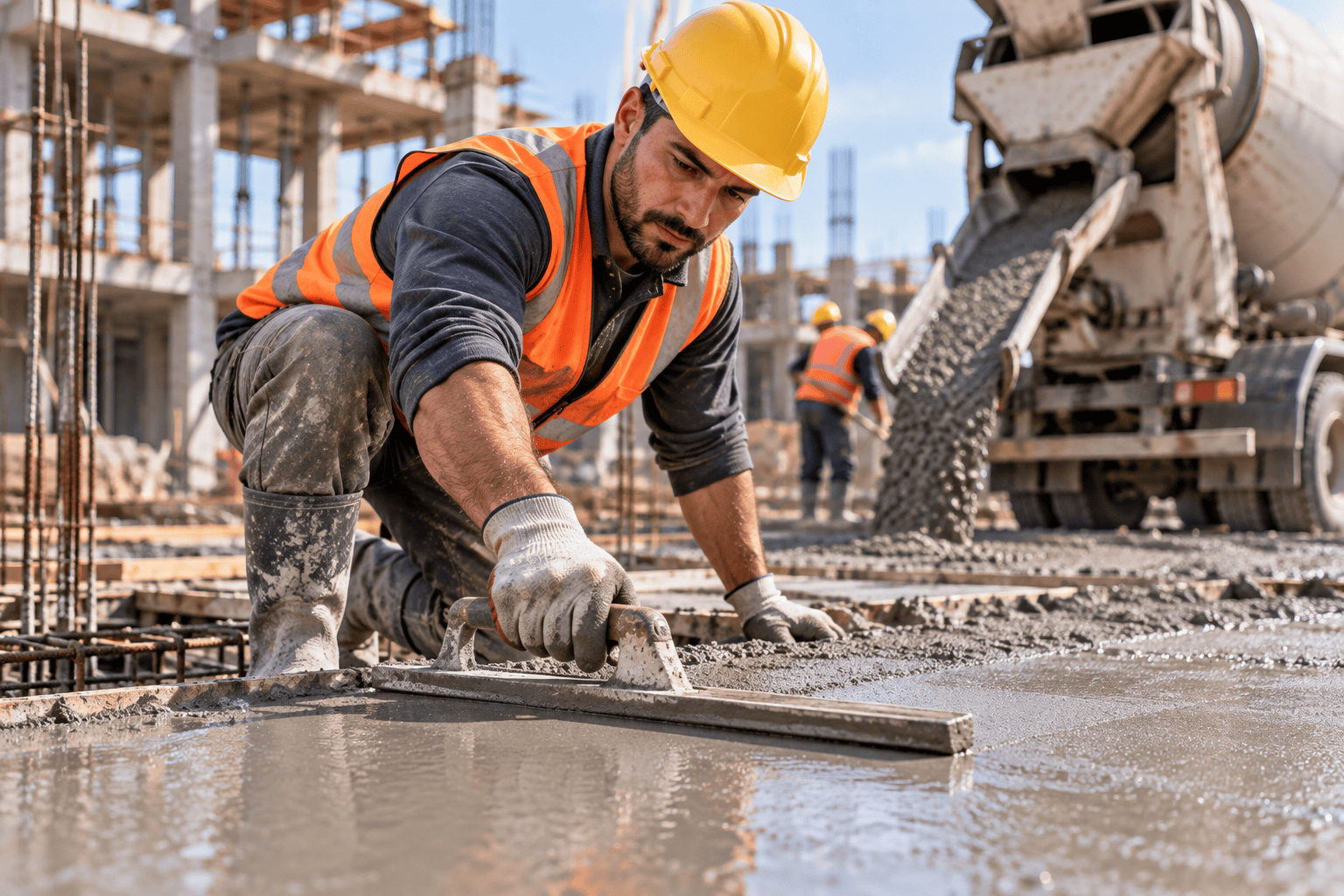 Concrete worker vocational training