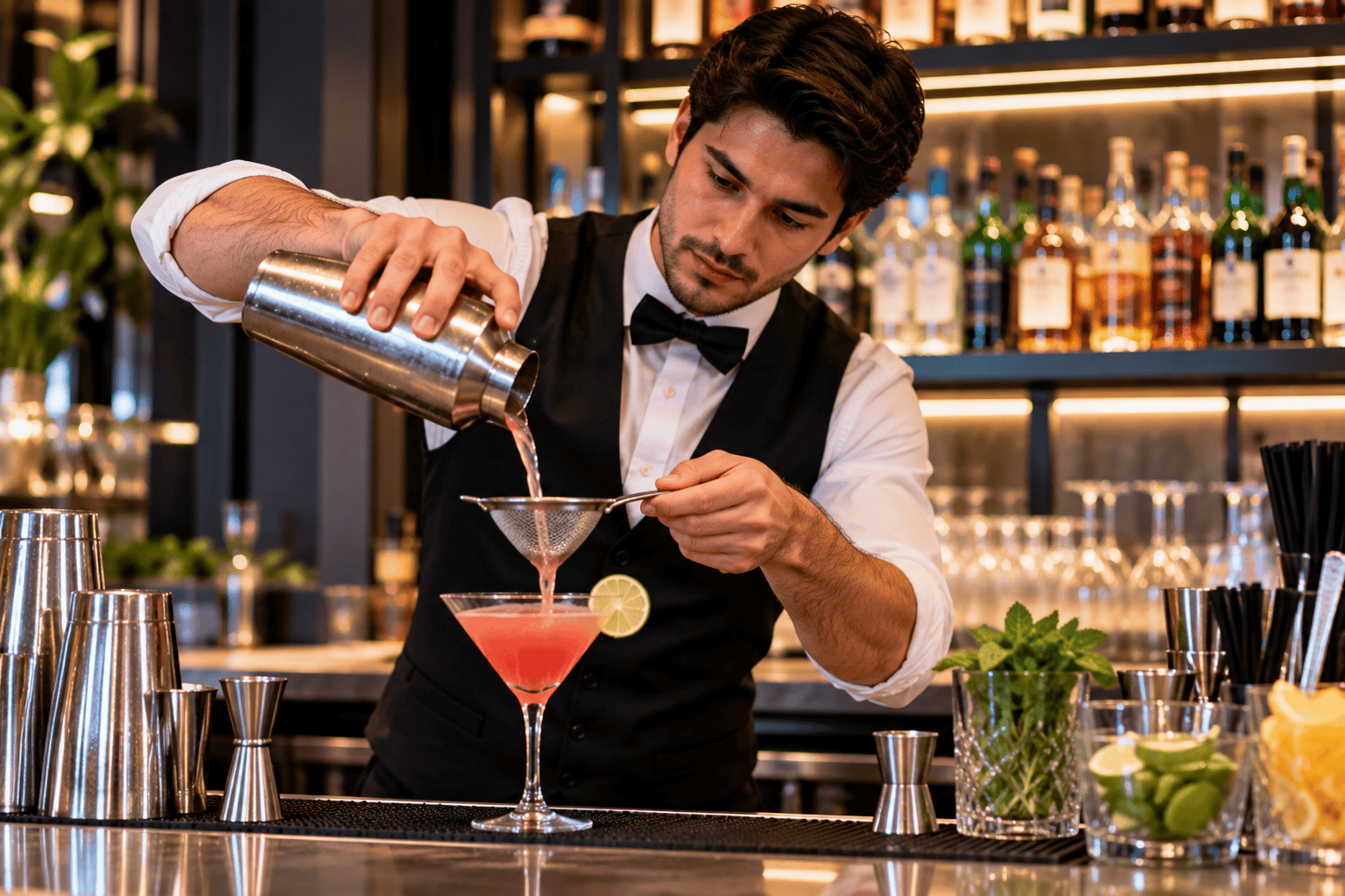 Bartender vocational training
